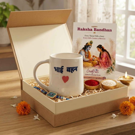 Forever Bhai Behan Ceramic Mug Gift Hamper