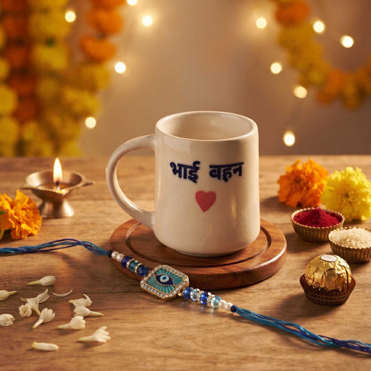 Bhai Behan rakhi coffee mug