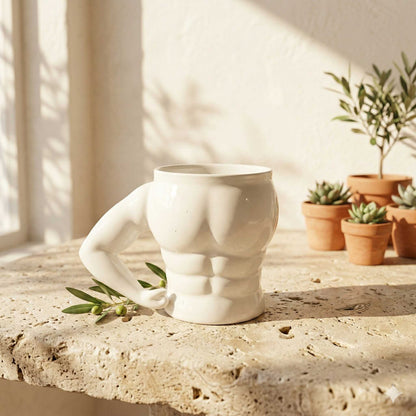 gym lover coffee mug muscle abs mug funny mugs for men gifting india