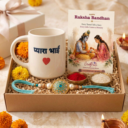 Pyara Bhai Rakhi Mug Gift Hamper